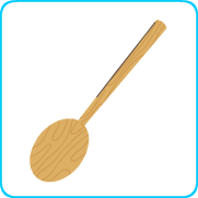 Une cuillère en bois