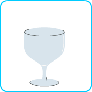 Un verre à pied