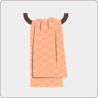 Une serviette