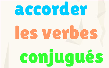 CM2 Accord des verbes conjugués